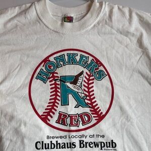 Rochester Honkers Minor League Baseball Graphic T-Shirt Fruit of the Loom XL